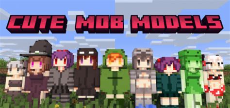 Cute Mob Model Minecraft Addon