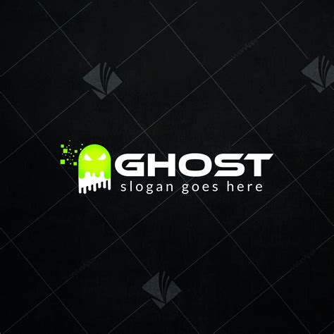 Ghost Themed Brand Logo Design