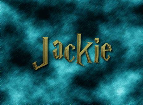 Jackie Logotipo Ferramenta De Design De Nome Gr Tis A Partir De Texto