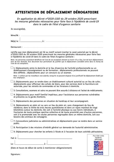 Document Attestation De Déplacement Belgique France Marwa Hernandez