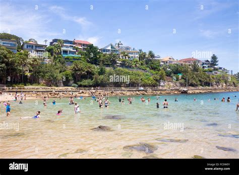 Shelly Beach In Manly And Cabbage Tree Bay New South Walesaustralia