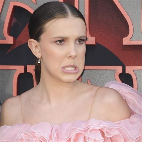 Millie Bobby Brown Flashes Fixed Teeth And Makes Funny Faces Zemiq