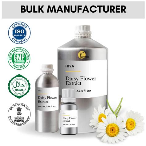 Daisy Flower Extract Bellis Perennis Packaging Type Bottle And Drum