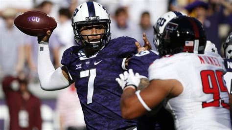 Patterson Hill Probably Still Tcu S Qb But Two May Play Vs Baylor Fort Worth Star Telegram