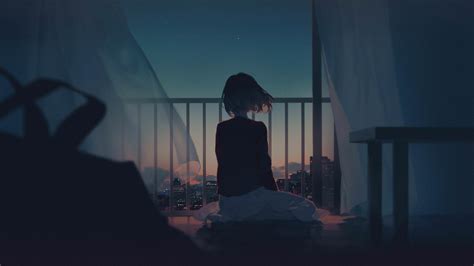 26 Hd Wallpaper Anime Girl Alone Terkini