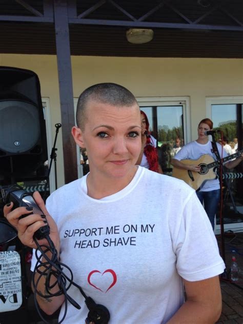 Lizs Head Shave For Charity Staff And Student News
