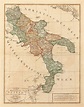 Benvenuti in Italia!: Antique German map of the Kingdom of Naples. The...