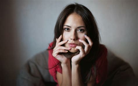 Wallpaper Maxim Maximov Hands Face Women Model Portrait 500px
