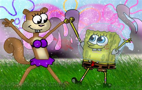 Spongebob And Sandy Spongebob Squarepants Fan Art 36627977 Fanpop