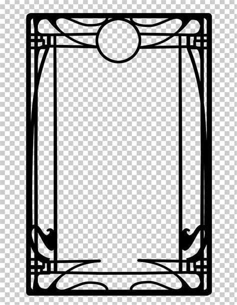 Borders And Frames Art Nouveau Frames And Borders Art Deco Png Free