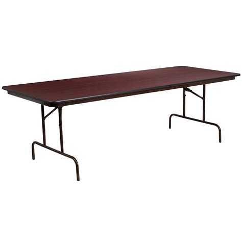 Flash Furniture Yt 3696 High Wal Gg Rectangular Folding Table W High