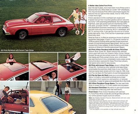 1978 Ford Pinto Brochure