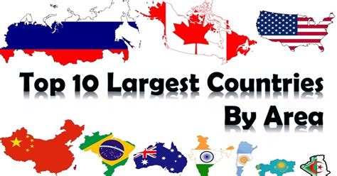 Biggest Countries By Area In The World Fow 24 News
