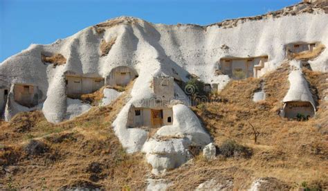 Cappadocia Cave Houses Turkey Stock Image Image Of Nature