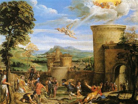 The Martyrdom Of St Stephen 1603 Annibale Carracci