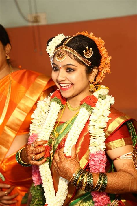 Iyengar Wedding South Indian Bride Indian Bride Hairstyle Indian