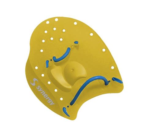 Synergy Hand Paddles For Swim Training Yellow Large