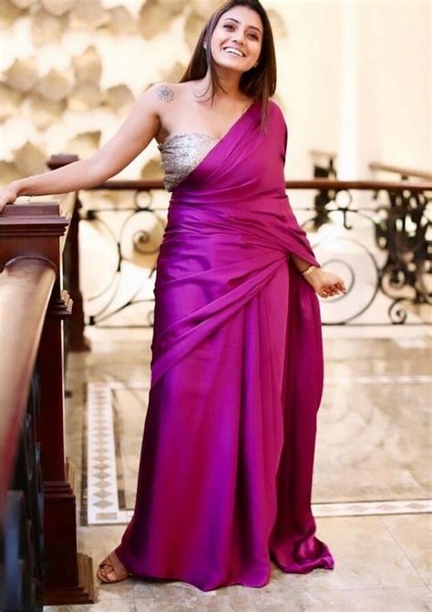 Shanudri Priyasad In 2022 Sarees For Girls Saree Styles Hot Dress