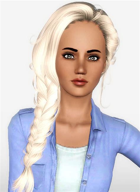 Newsea`s Erena Hairstyle Retextured By Forever And Always For Sims 3 Sims Hairs