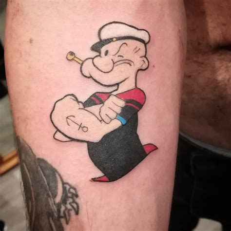 Popeye Tattoo Cartoon Best Tattoo Ideas