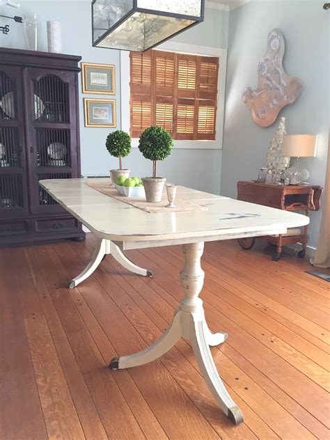 See more ideas about painted furniture, painted table, hand painted furniture. Painting A Duncan Phyfe Dining Room Table | Barnaclebutt