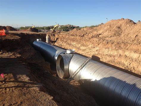 Projects Az Detention System Pacific Corrugated Pipe Company