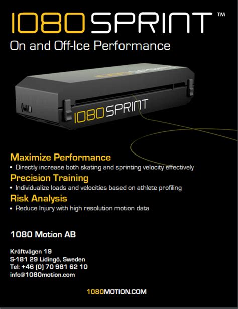 1080 Sprint Overspeed And Resisted Speed Training And Testing