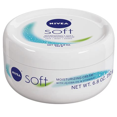 Nivea Soft Moisturizing Crème Body Face And Hand Cream Use After Hand