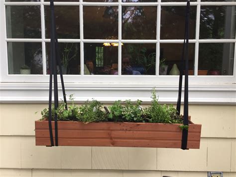 Hanging Window Box Herb Garden Window Box Herb Garden Hanging Window