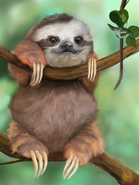 Cute Sloth Wallpapers Top Free Cute Sloth Backgrounds Wallpaperaccess