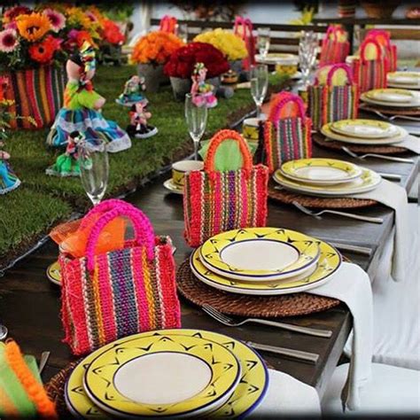 Fiesta Mexicana Detalles Decoración Mobiliario Centros De Mesa Mexicanos Mesa De Post