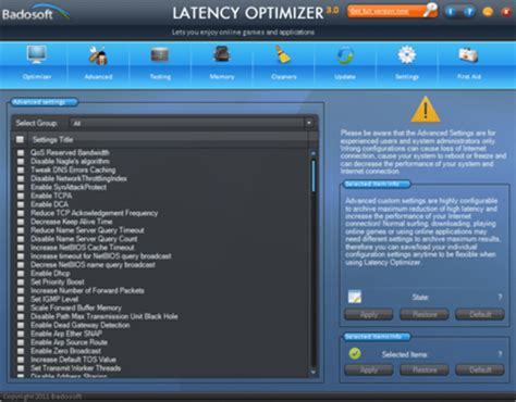 Latency Optimizer Untuk Windows Unduh