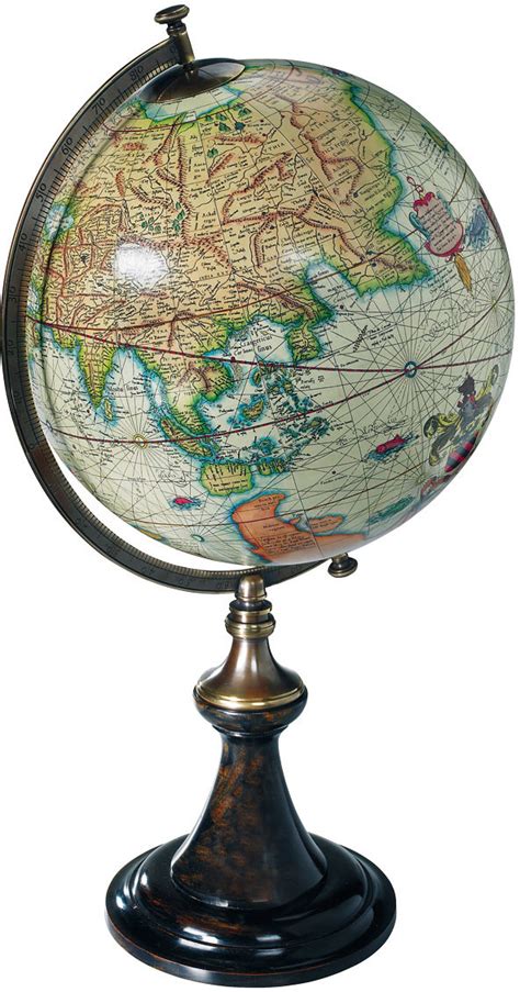 Globe Antique Mercator 1541 Reproduction