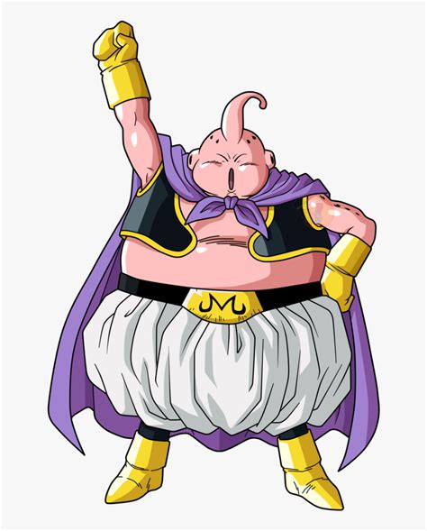 Majin Buu Png Dragon Ball Z Majin Boo Gordo Transparent Png