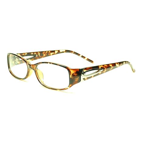 Designer Womens Eyeglasses Frames Rx Able Spectacles Black