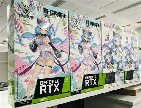 Maxsun Geforce Rtx 3080 Icraft Series Comes In Anime Waifu Inspired Designs