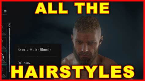 There you can apply tattoos on various places on your body, you can change eivor's hairstyles, there are so many options of changing color and create a stamp of your own and then apply it on eivor. Assassin's Creed Valhalla: All Hairstyles & Beards - YouTube