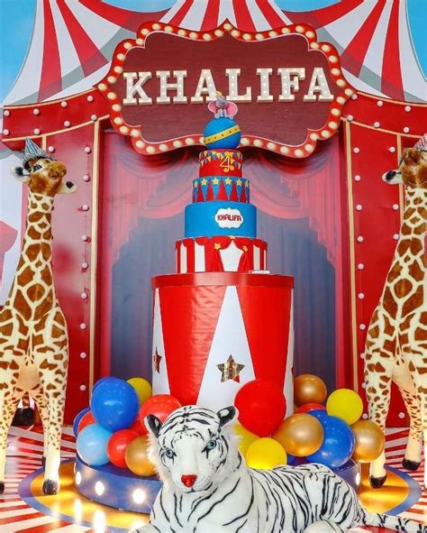 Circus Carnival Birthday Party Ideas Photo 19 Of 26 Circus