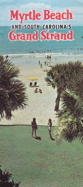 Myrtle Beach And South Carolinas Grand Strand 1960s Brochure Ebay