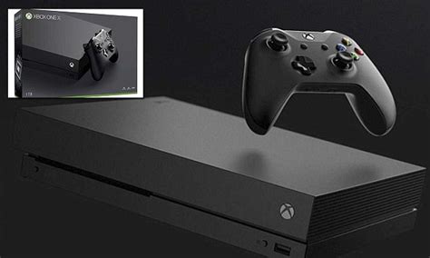Microsofts Latest Xbox One X Is Released Globally Daily Mail Online