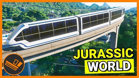Monorail Jurassic World Evolution Part 2 Youtube