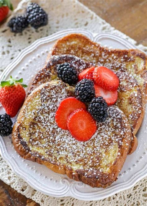 Brioche French Toast Recipe Lil Luna