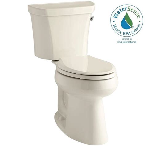 Kohler Highline 2 Piece 128 Gpf Single Flush Elongated Toilet In