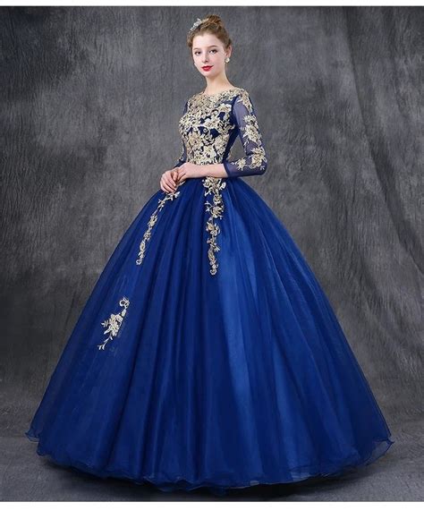 Pin By Isabel Draiman On Azul Xv Marino Turquesa Rey Blue Evening Gowns Ball Gowns Royal