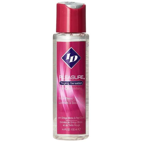 id pleasure 4 fl oz water based personal lubricant increased stimulation in a water based lube