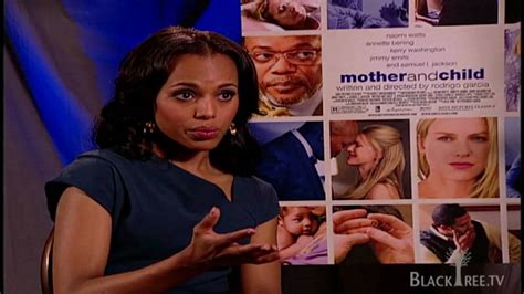 Mother And Child Interview With Kerry Washington Youtube