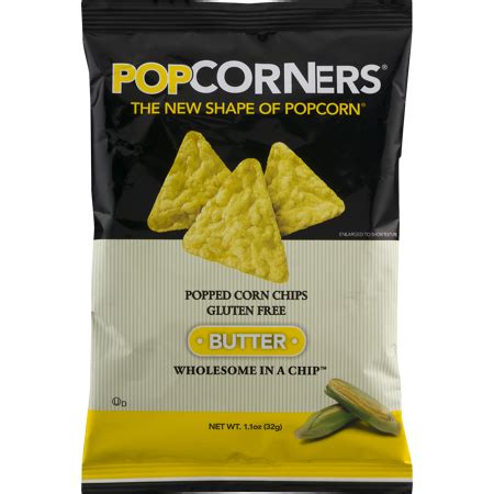 Gluten free society recognizes that corn gluten is a harmful component for the gluten sensitive. (5 Pack) PopCorners Popped Corn Chips Gluten Free Butter ...