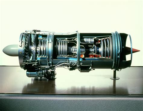 Cut Away Model Of An Aircrafts Jet Engine Photograph By Sam Ogden