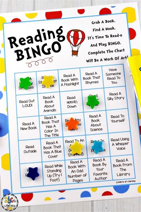 Reading Bingo Board Dr Seuss Inspired Reading Log Fun Reading