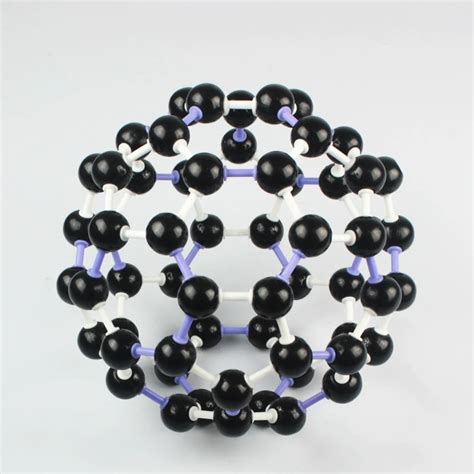 Large Size Scientific 23mm Chemistry Teaching Molecular Crystal Carbon